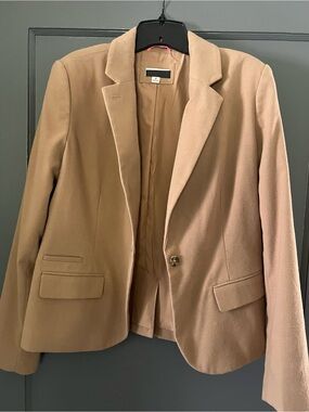 Unk Camel/Tan Women's Tailored Blazer Jacket